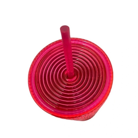 STARBUCKS Summer 2023 Dragonfruit
Neon Pink Stripe Cold Cup Tumbler - Picture 3 of 7
